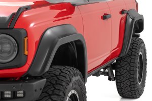 Ford Bronco Fender Flares - Rough Country - G4 - Azure Gray - '21-'25